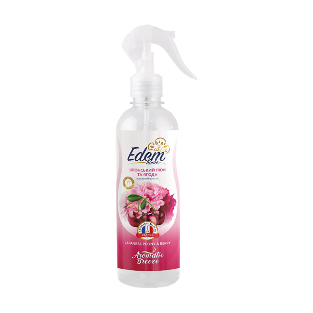 Освіжувач повітря Edem Home Aromatic Breeze Японська півонія та ягода, 420 мл
